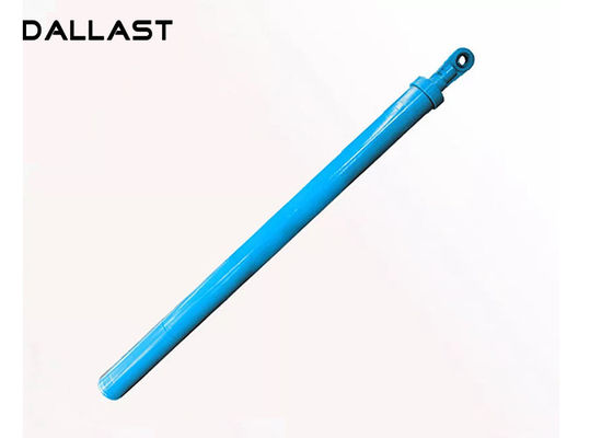 Blue Long Stroke Hydraulic Cylinder Chrome Welded Industrial Lifting Platform